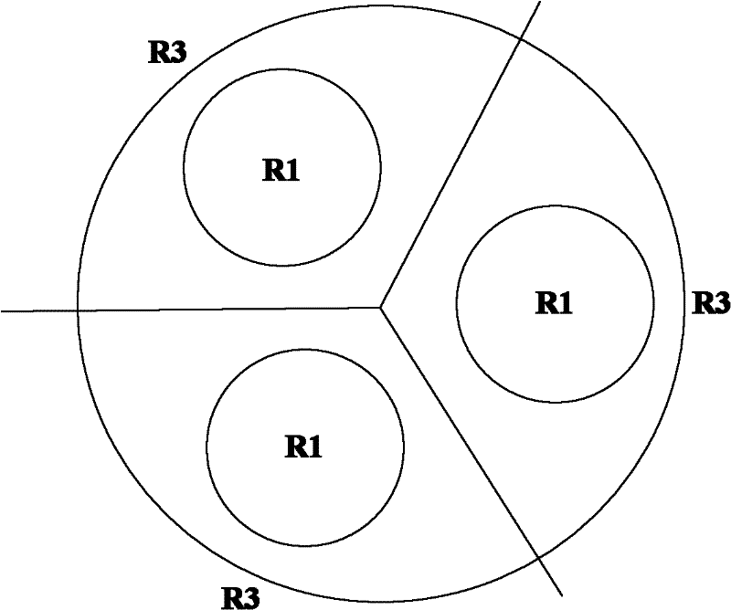 Method and device for allocating frequency resources in fractional frequency reuse (FFR) system