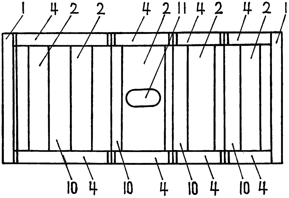 Flexible lifting bracket tension degree control method and bearing platform using same