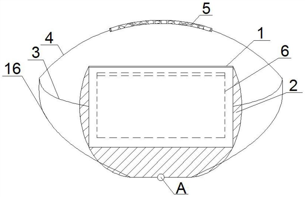 Oxygen generation type mask