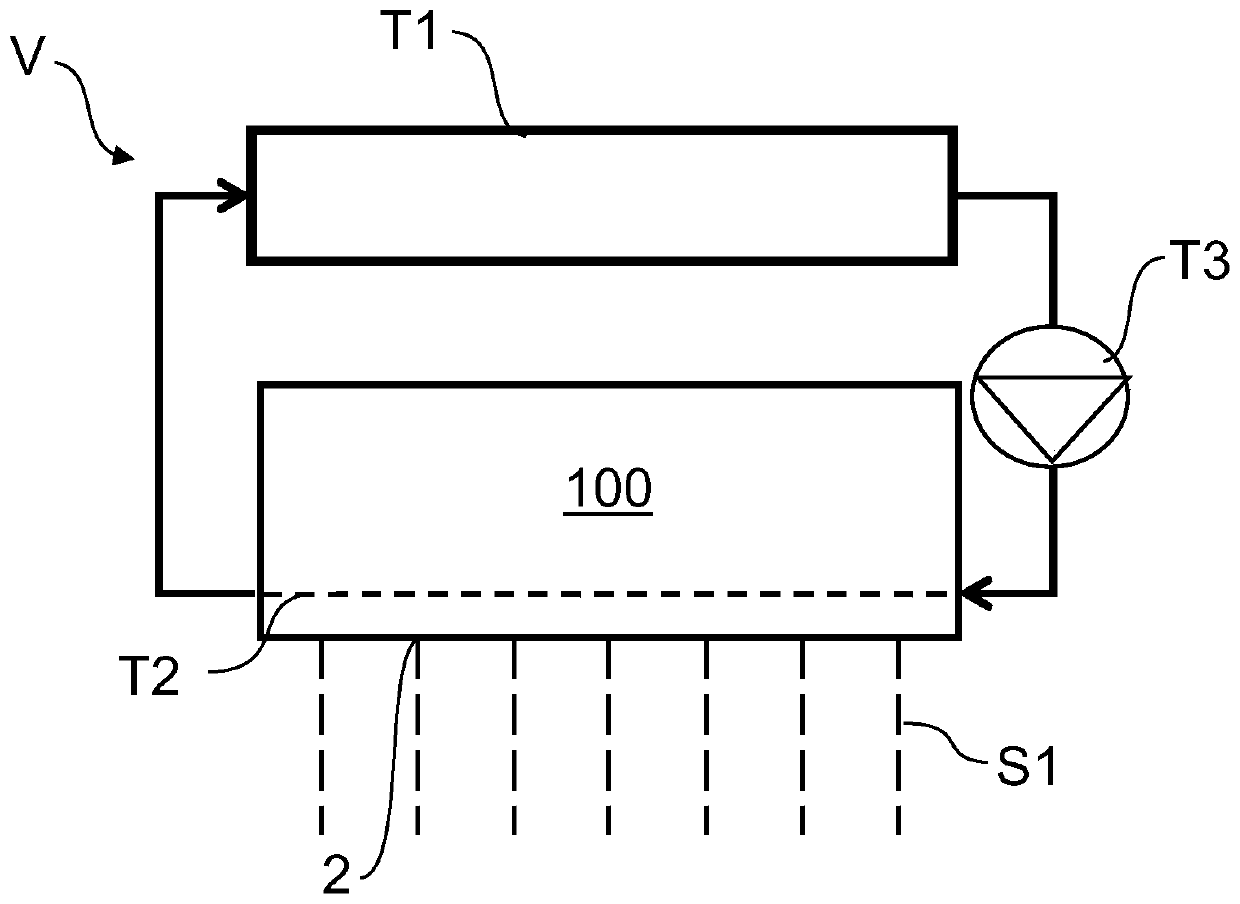 Printhead having a temperature-control device