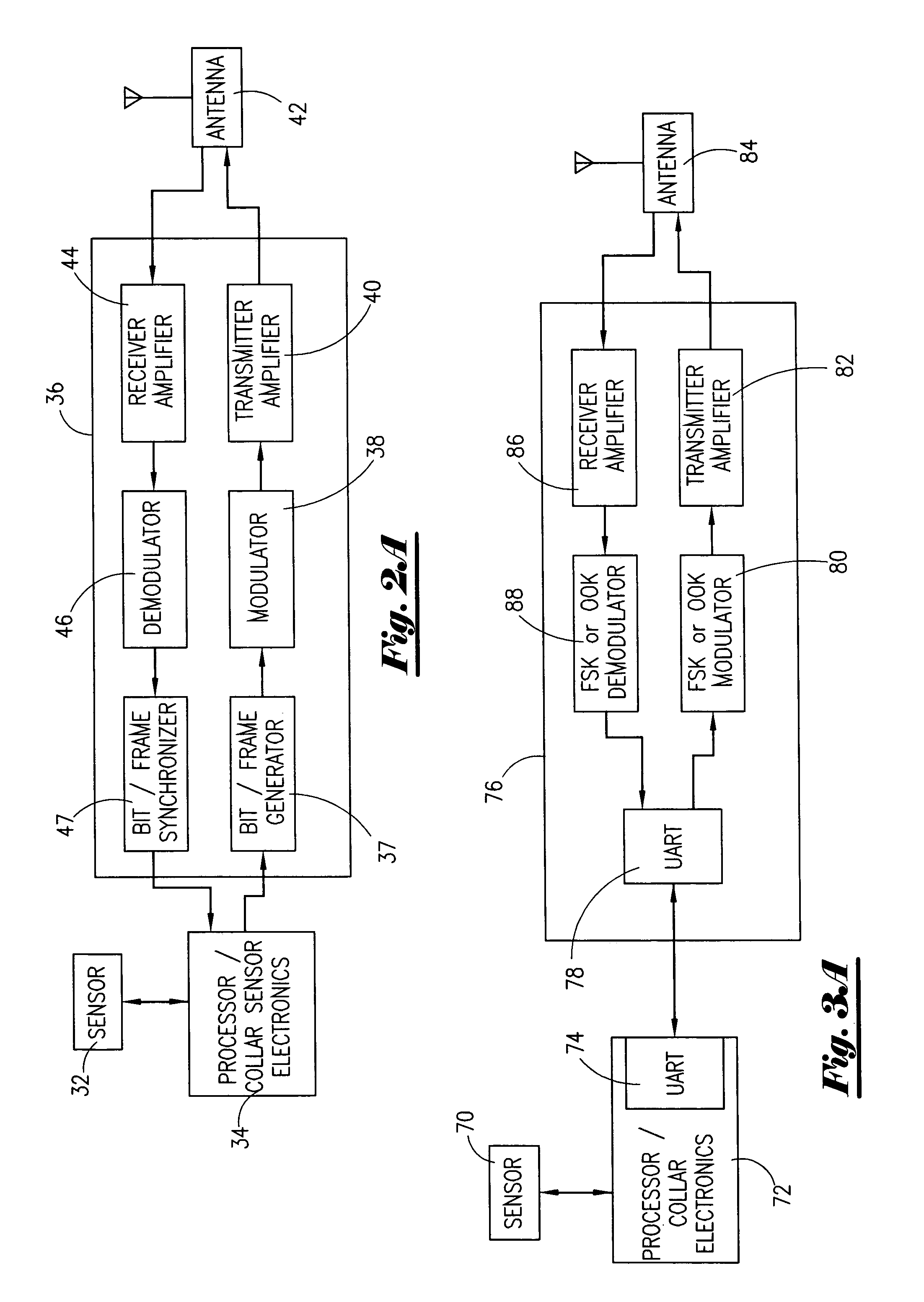 Apparatus and method for providing communication between a probe and a sensor