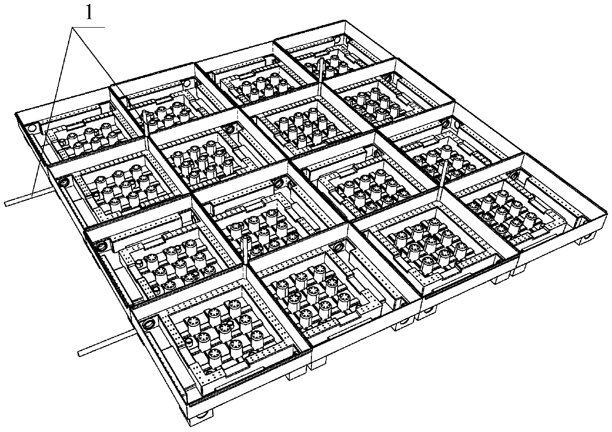 A kind of roof garden planting pot