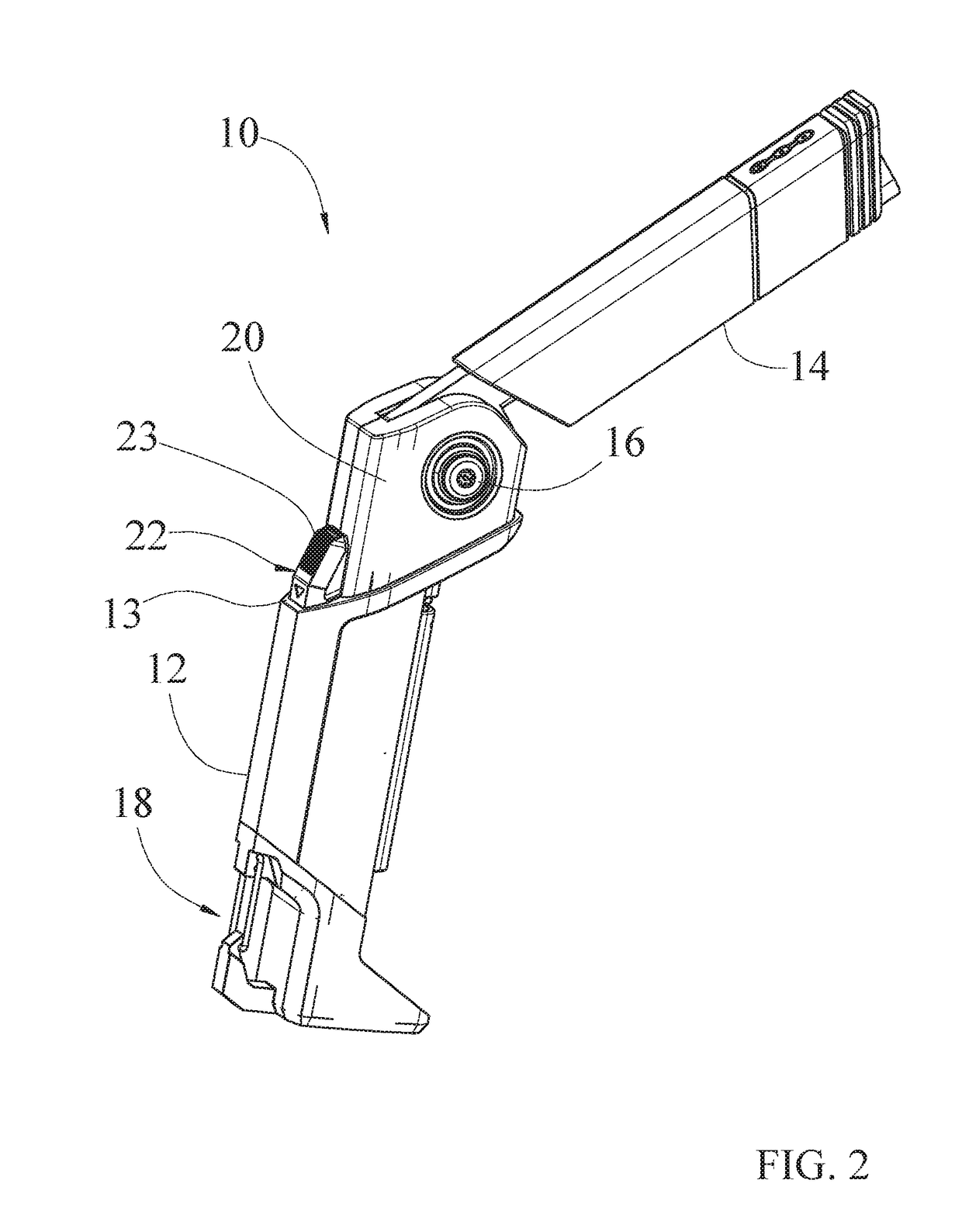 Torch having an interlock mechanism