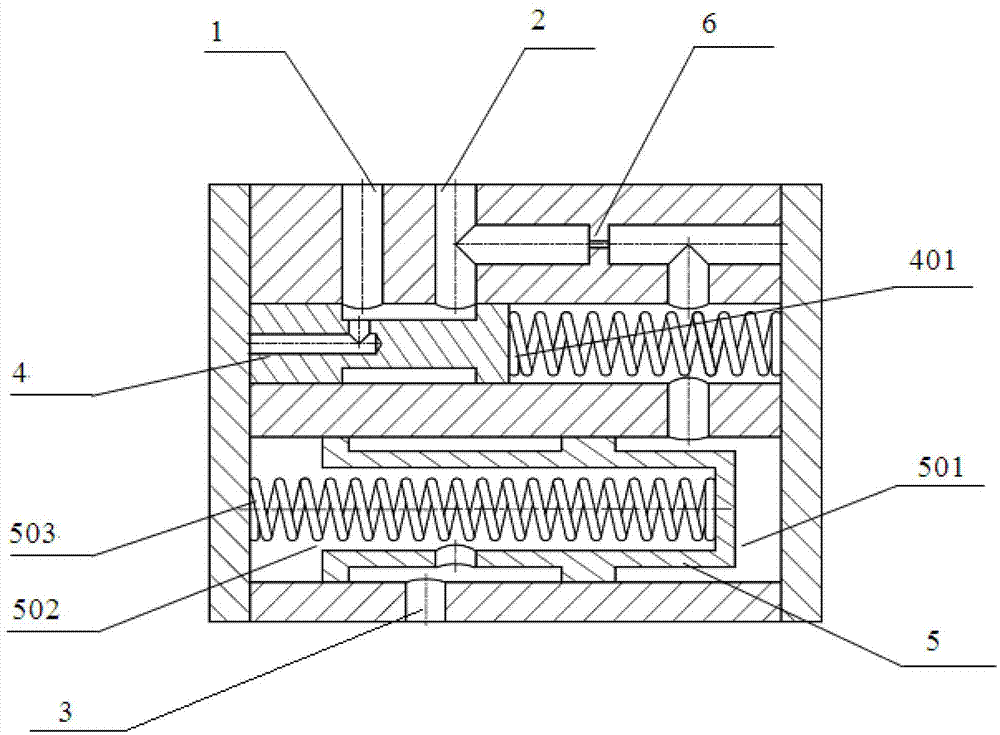 Shifting stable combination valve of power shifting speed changer and shifting and pressure regulating system