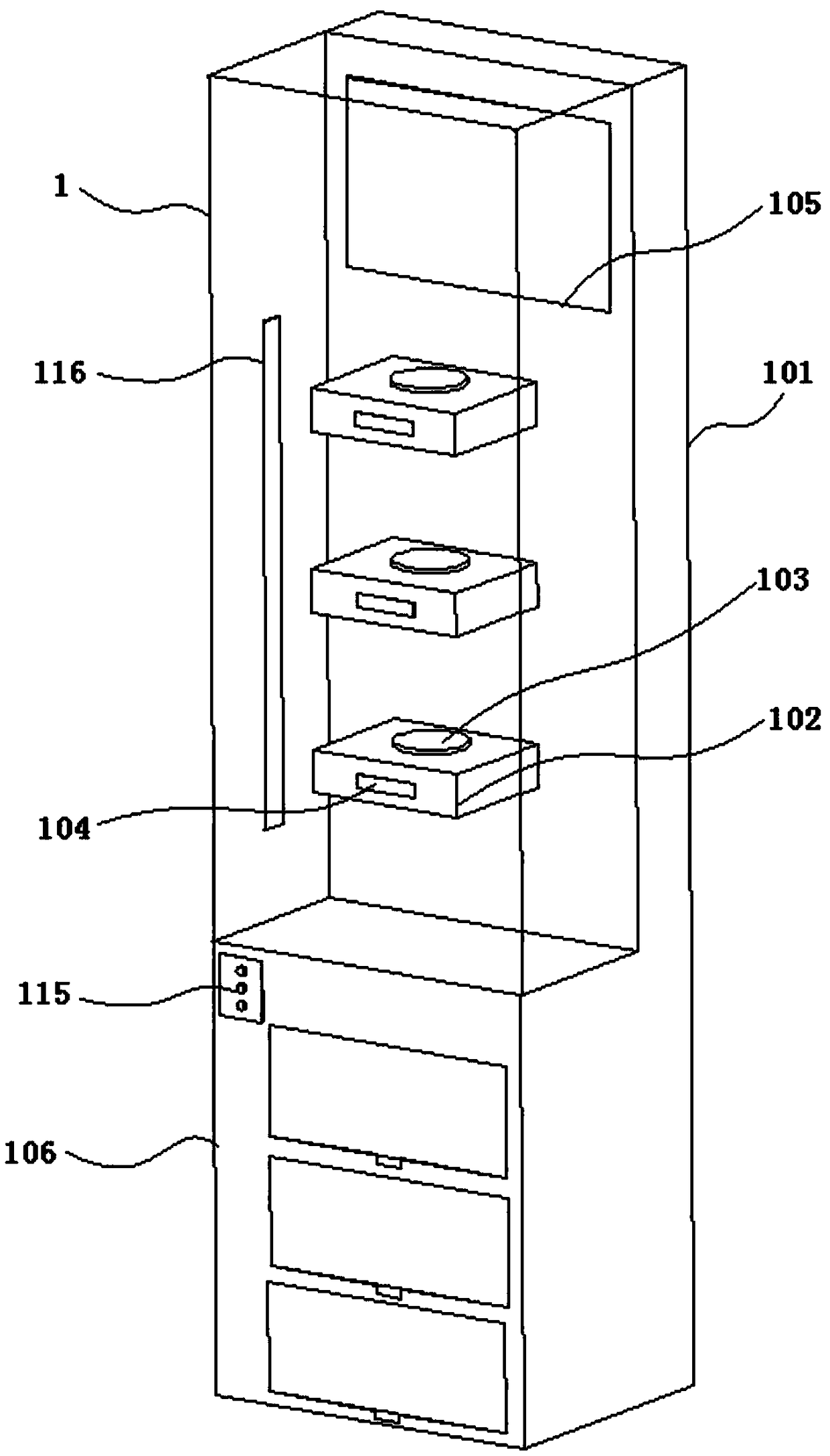 Intelligent shoe rack for shoe selling