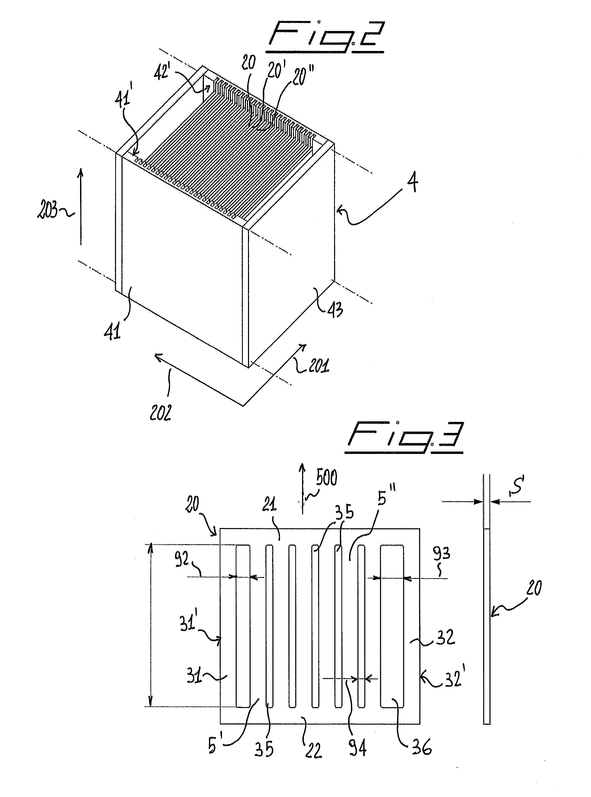 Method for manufacturing panels having translucent elements