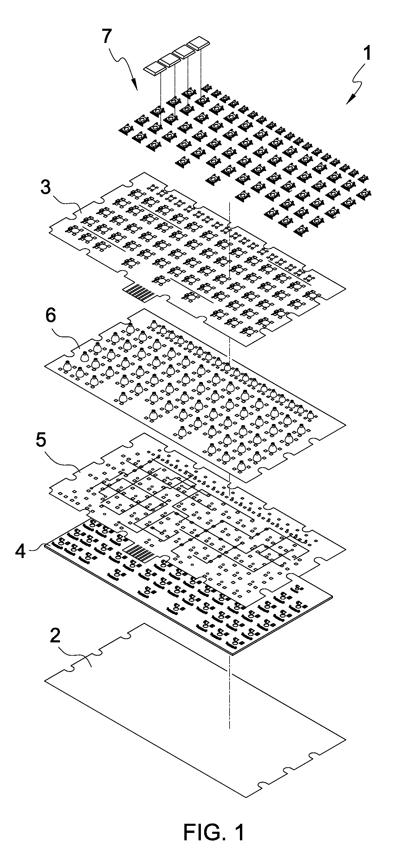 Illuminated keyboard