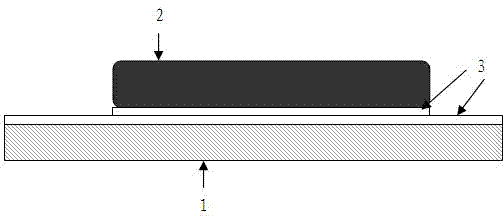 Adhesive used for bonding vulcanized ethylene propylene diene monomer rubber and cast iron, and application thereof