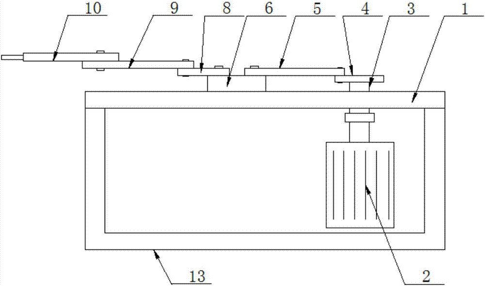 Mechanical arm mechanism for industrial robot