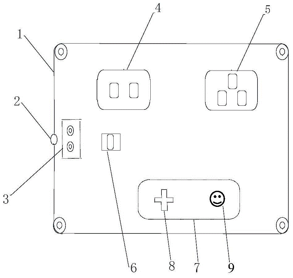 Single-phase power saving compensation control box