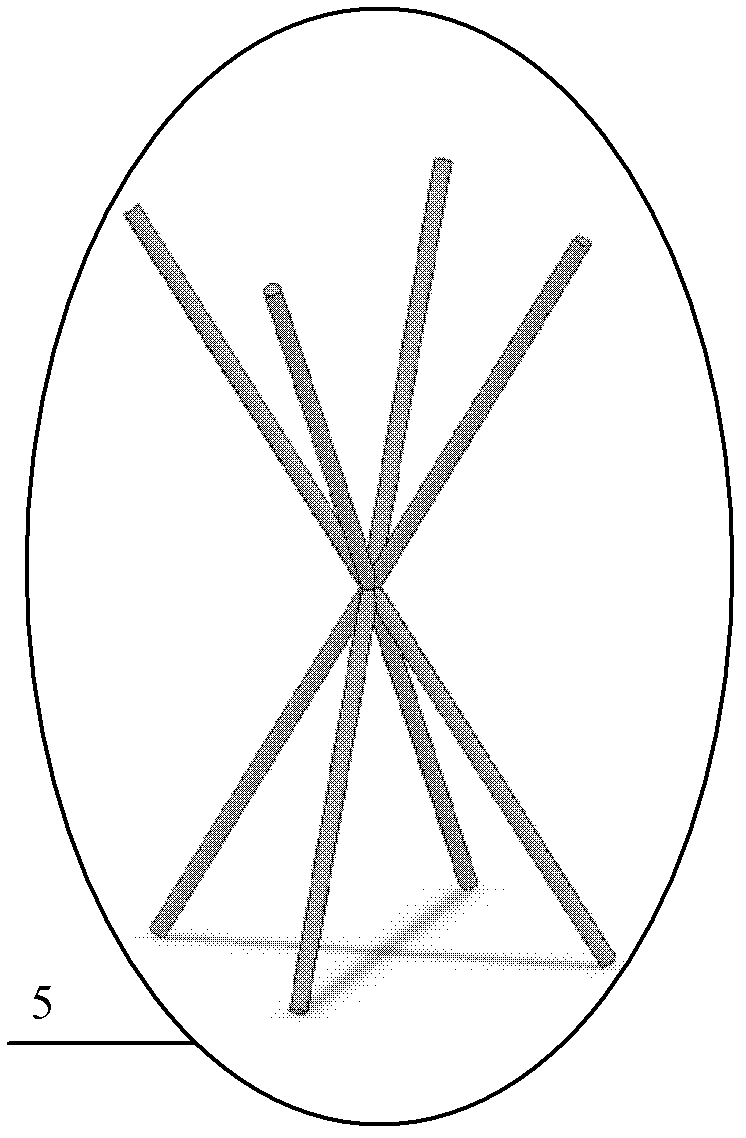 Dual-interlayer symmetrical multi-pyramid configuration three-dimensional integrally-braid lattice composite material and preparation method thereof