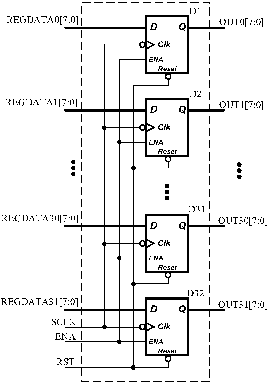 Radio frequency front-end device slave control interface device