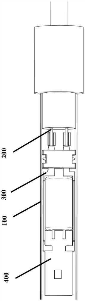 Electronic detonator with anti-interference structural design