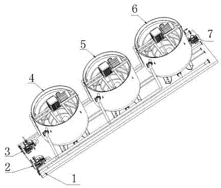 Novel oil, mud and water separation device