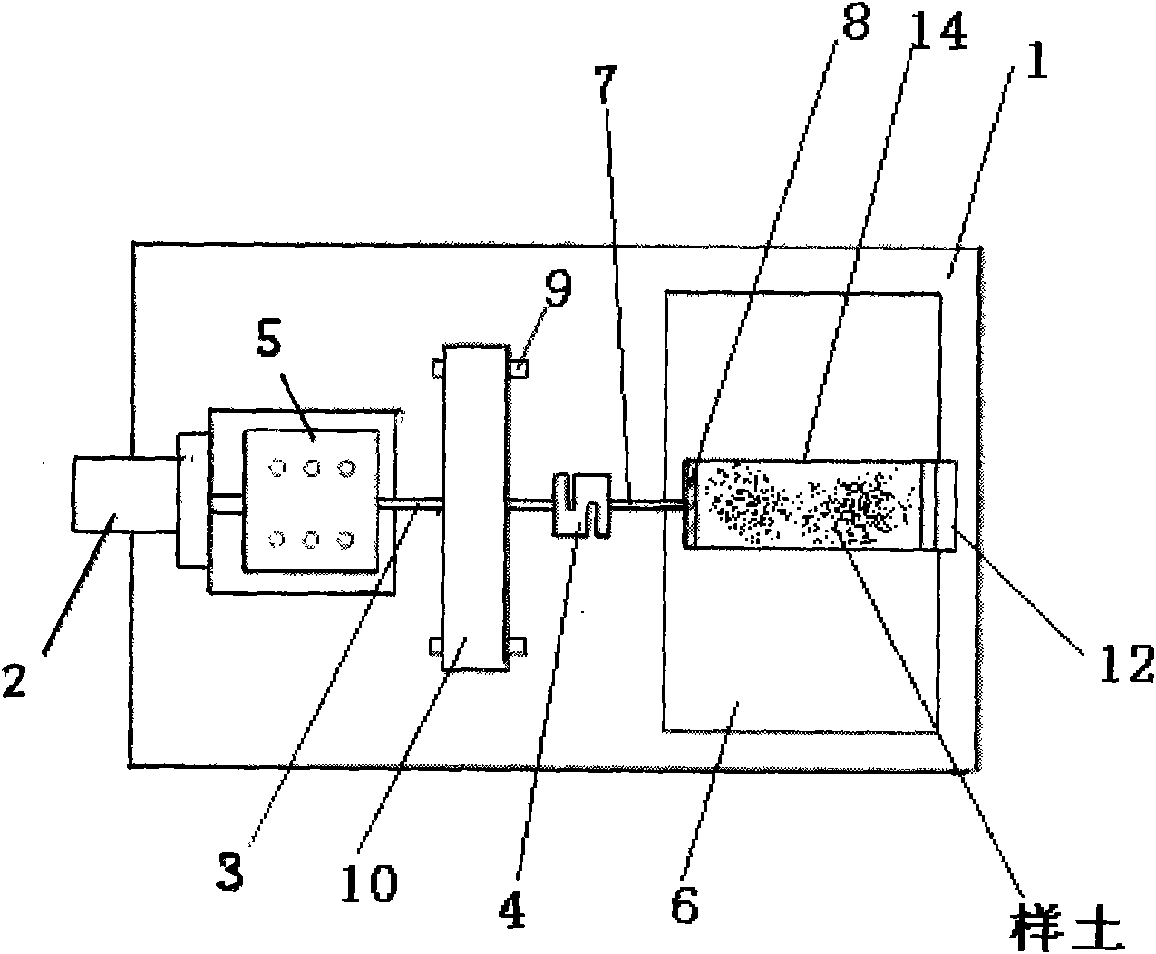 Uniaxial tension and soil beam bending tester