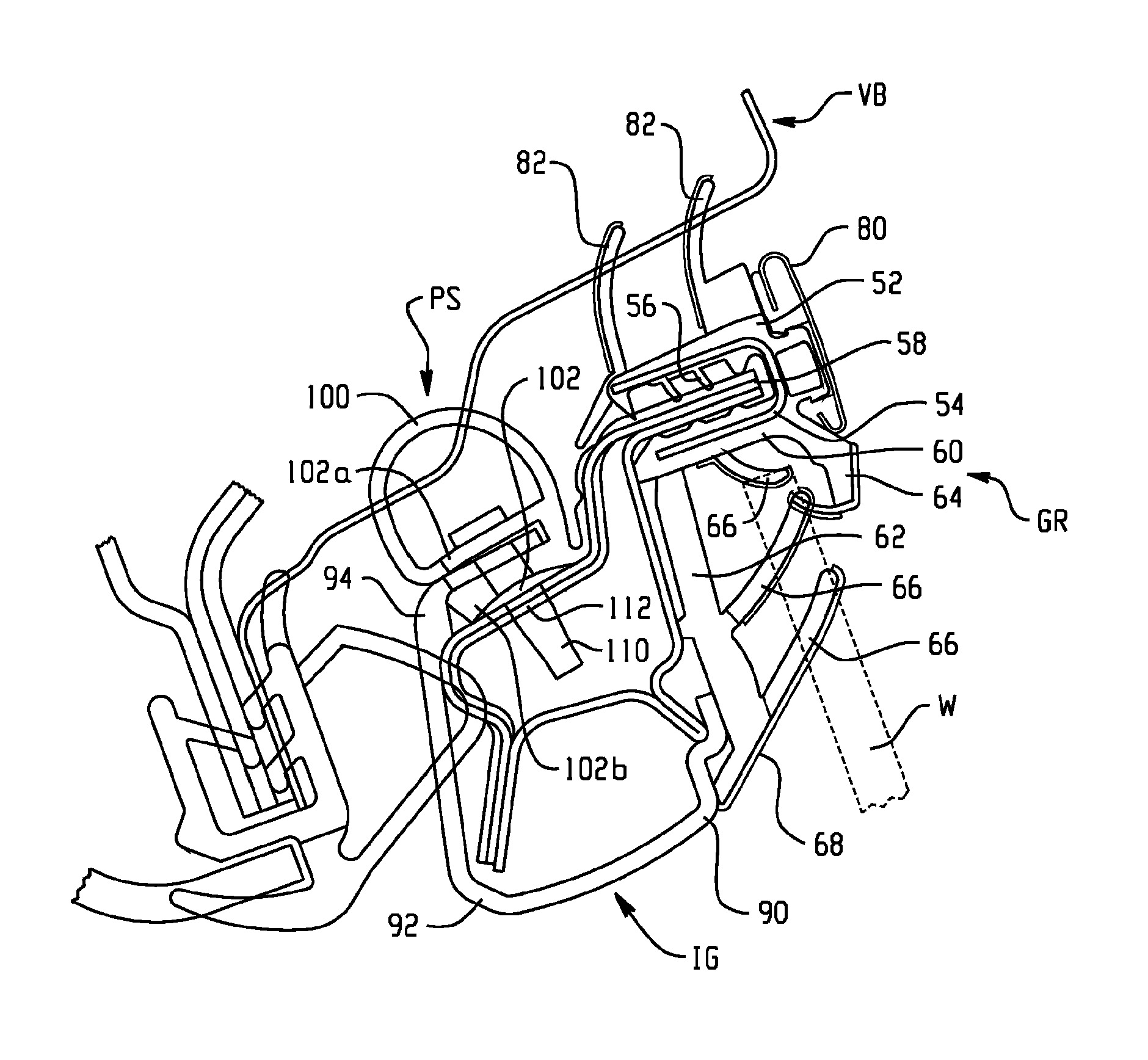 Inner garnish assembly module system