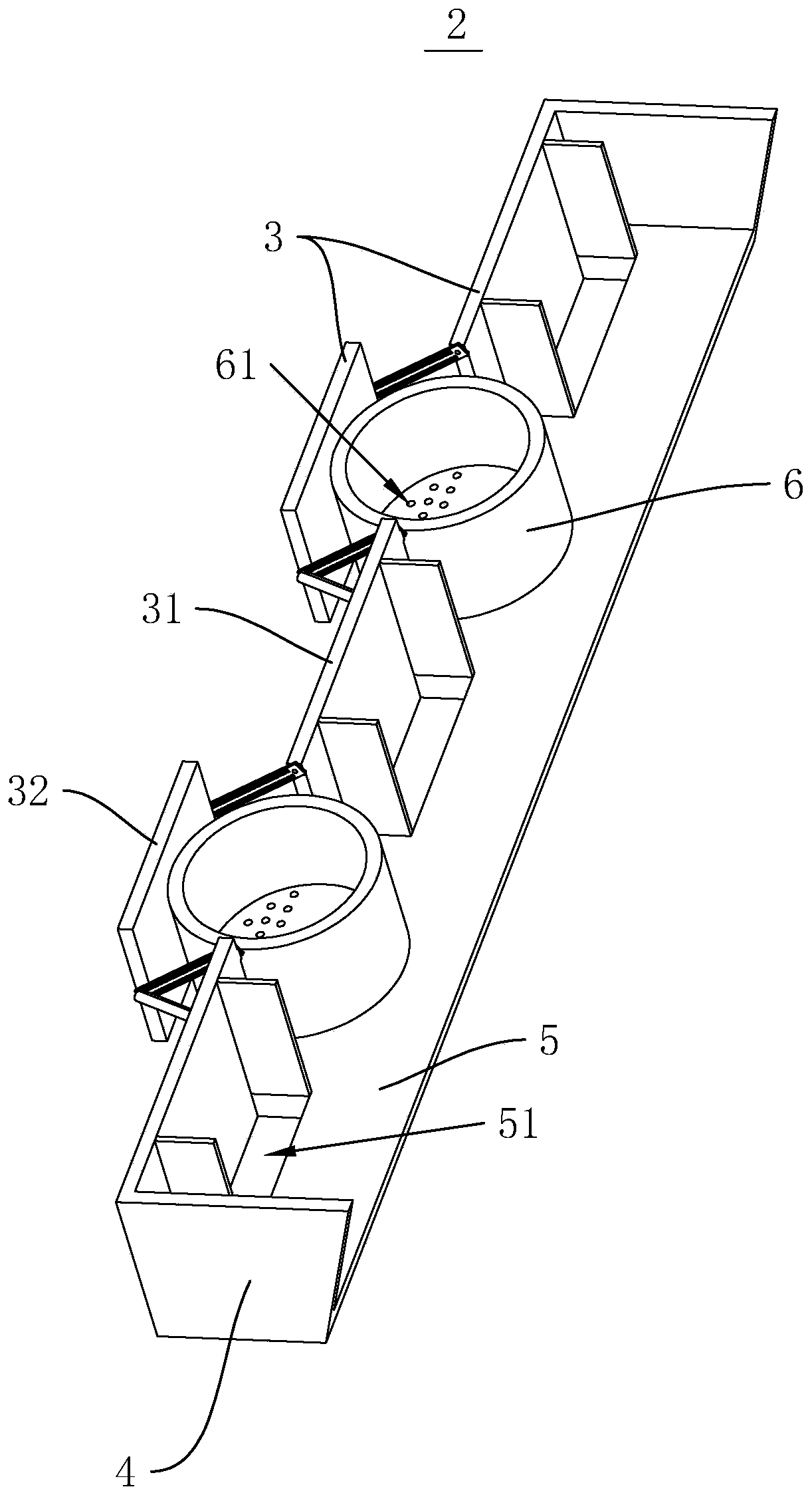 Wooden frame and production technology thereof