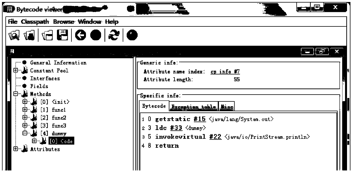 Method for generating instruction codes in Java software watermark virtualizing method