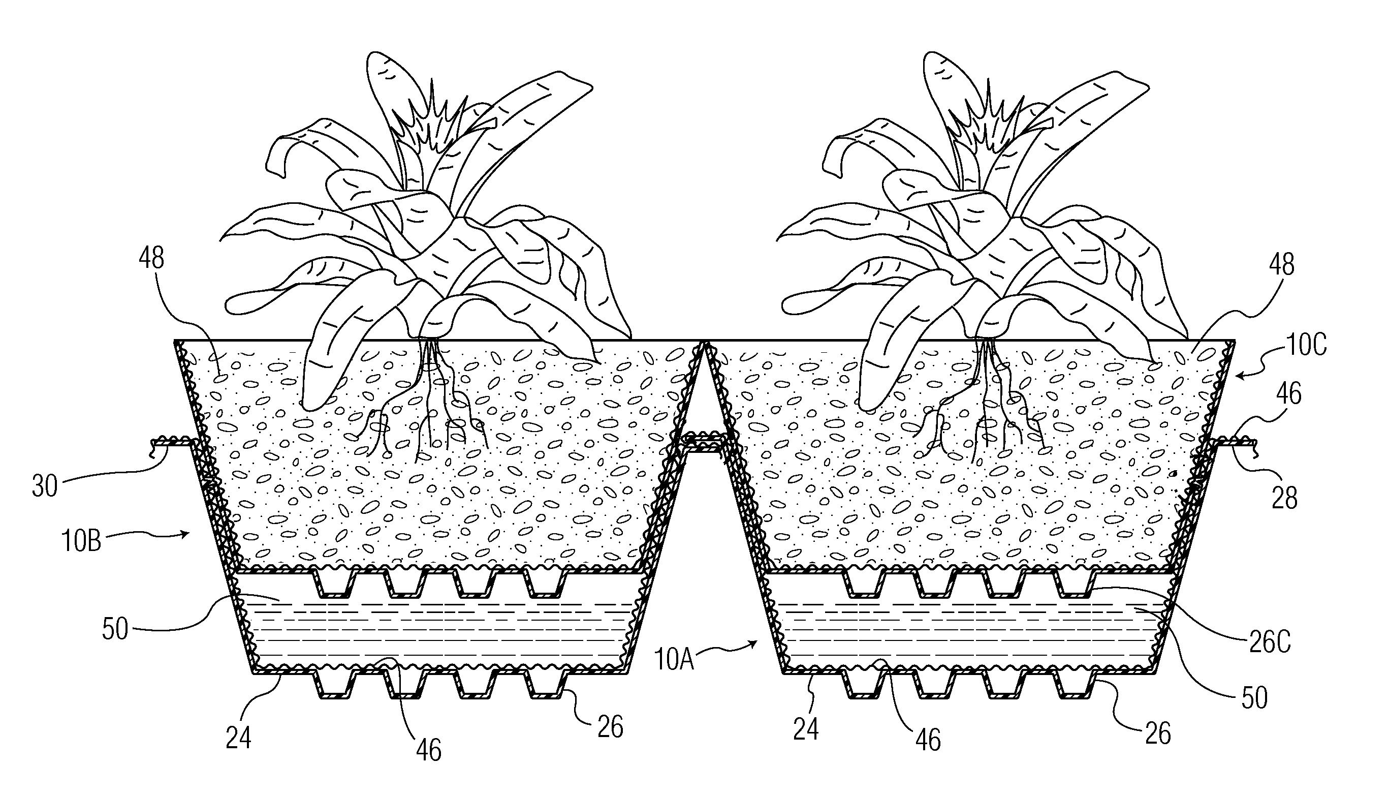 Modular field planting system