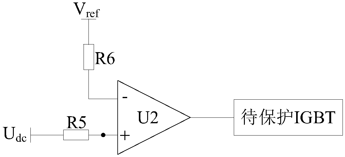 IGBT protection circuit, method and device and three-phase inverter circuit