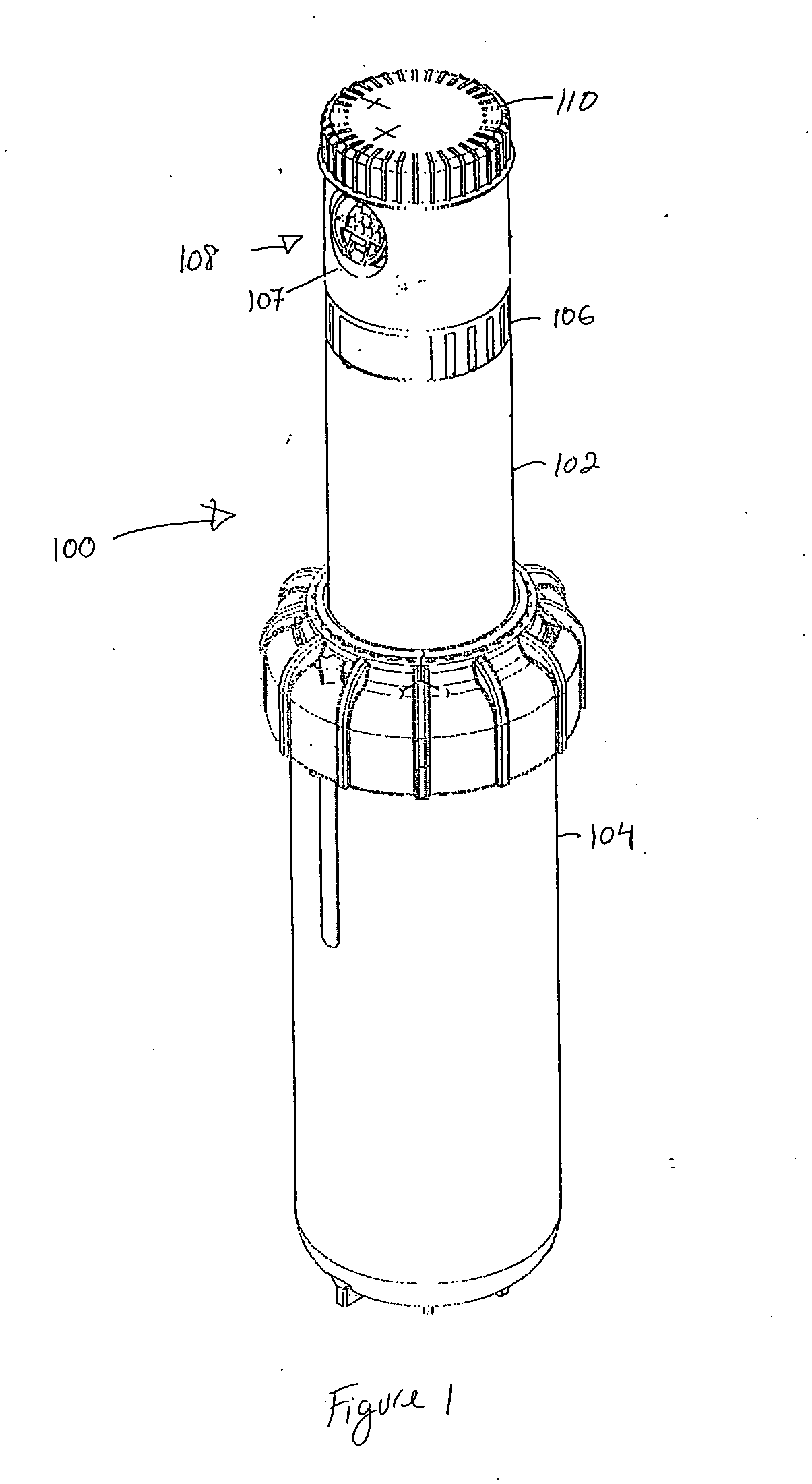 Hexagonal sprinkler nozzle