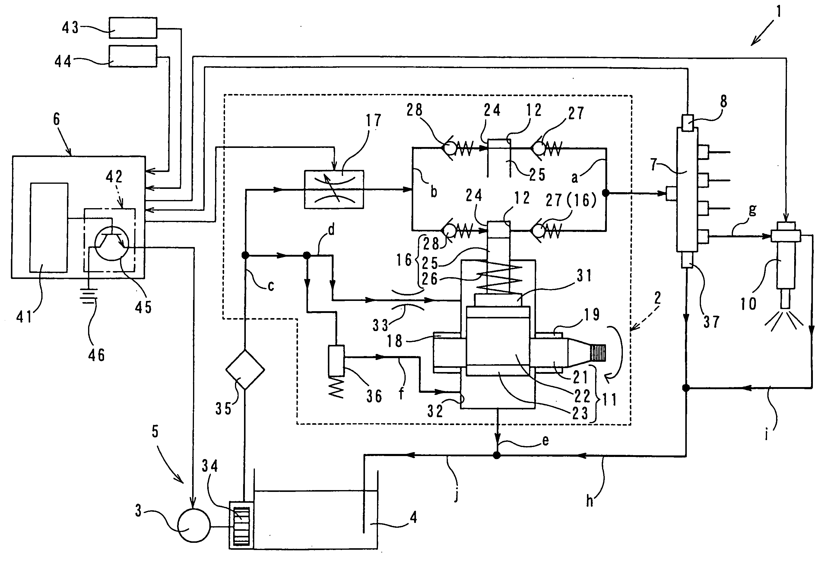 Fuel injection system having electric low-pressure pump