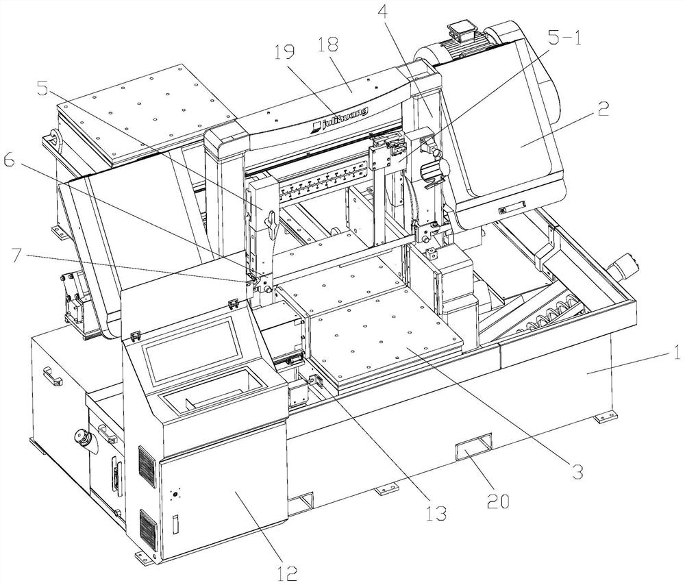 band sawing machine