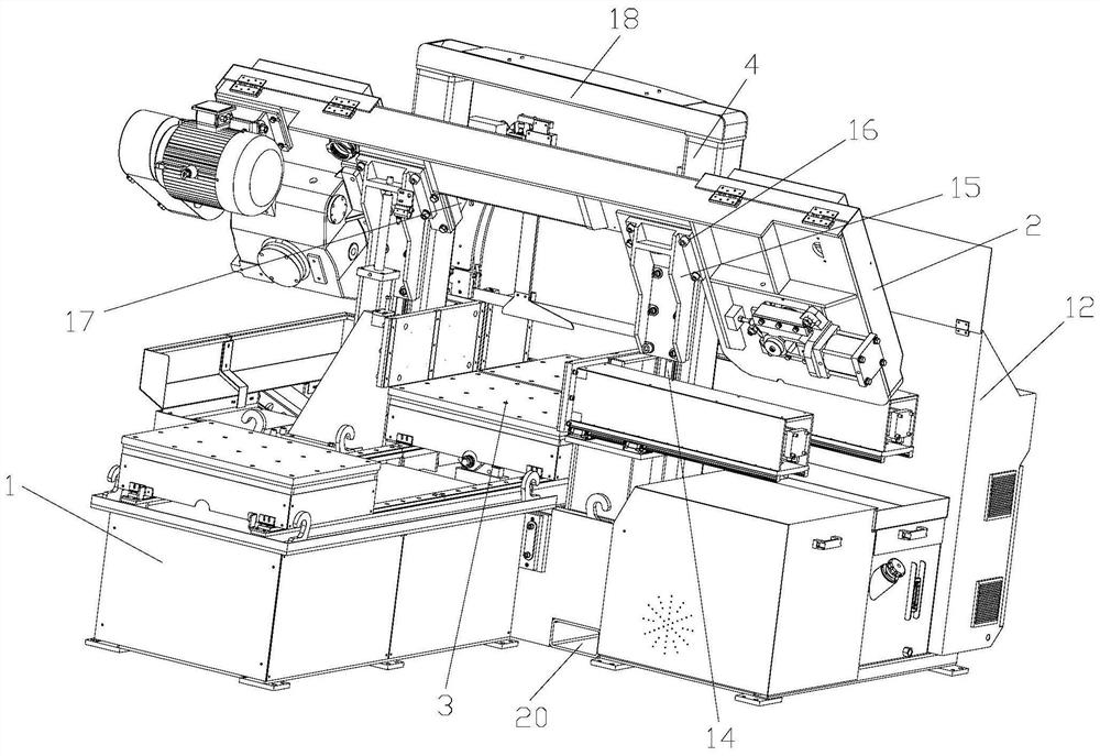 band sawing machine