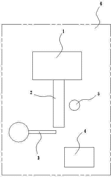 High-accuracy positioning device of cutter working platform of numerical control lathe under fast operation