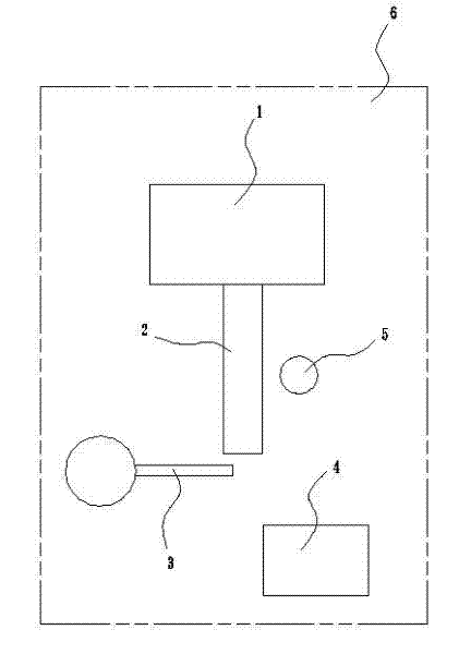 High-accuracy positioning device of cutter working platform of numerical control lathe under fast operation