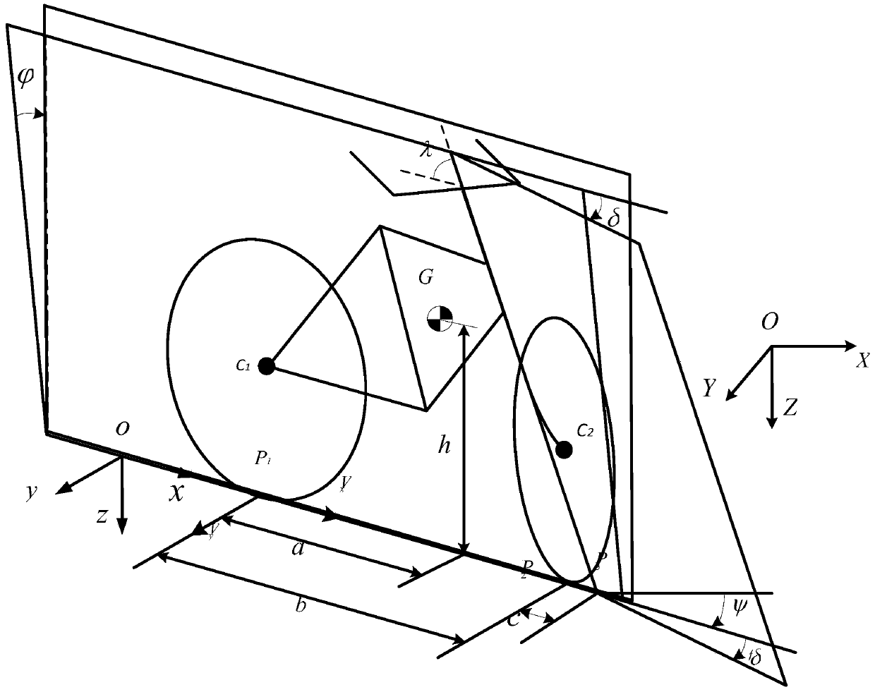 A method for trajectory tracking control of an unmanned bicycle