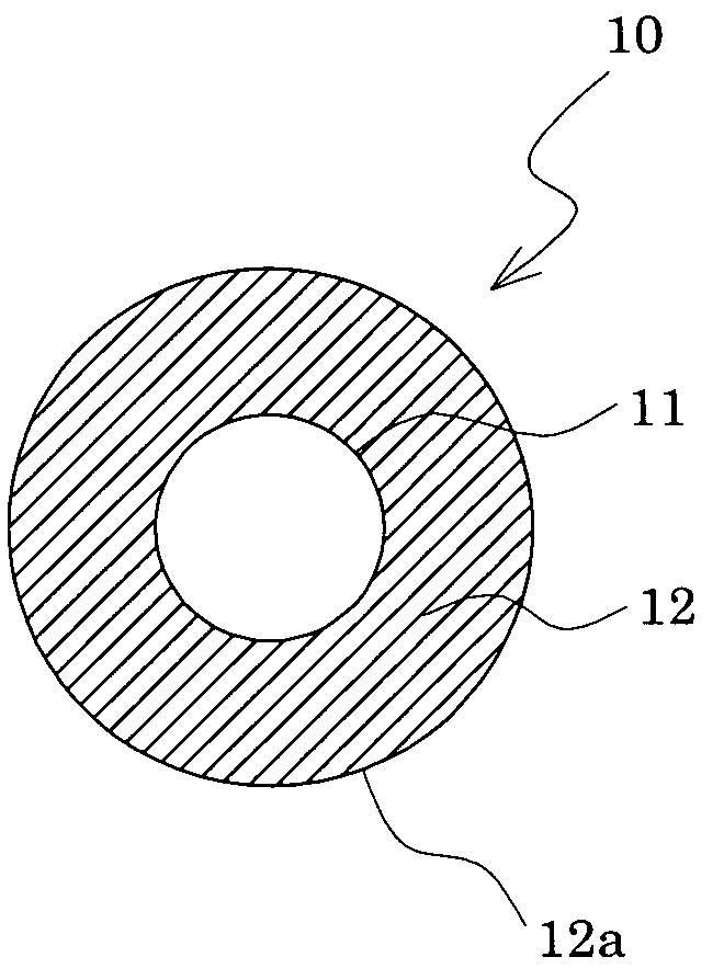 Conductive rubber member