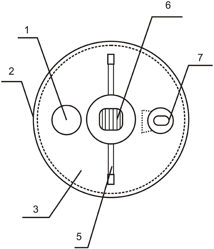 Vaseline diluting barrel with agitating function