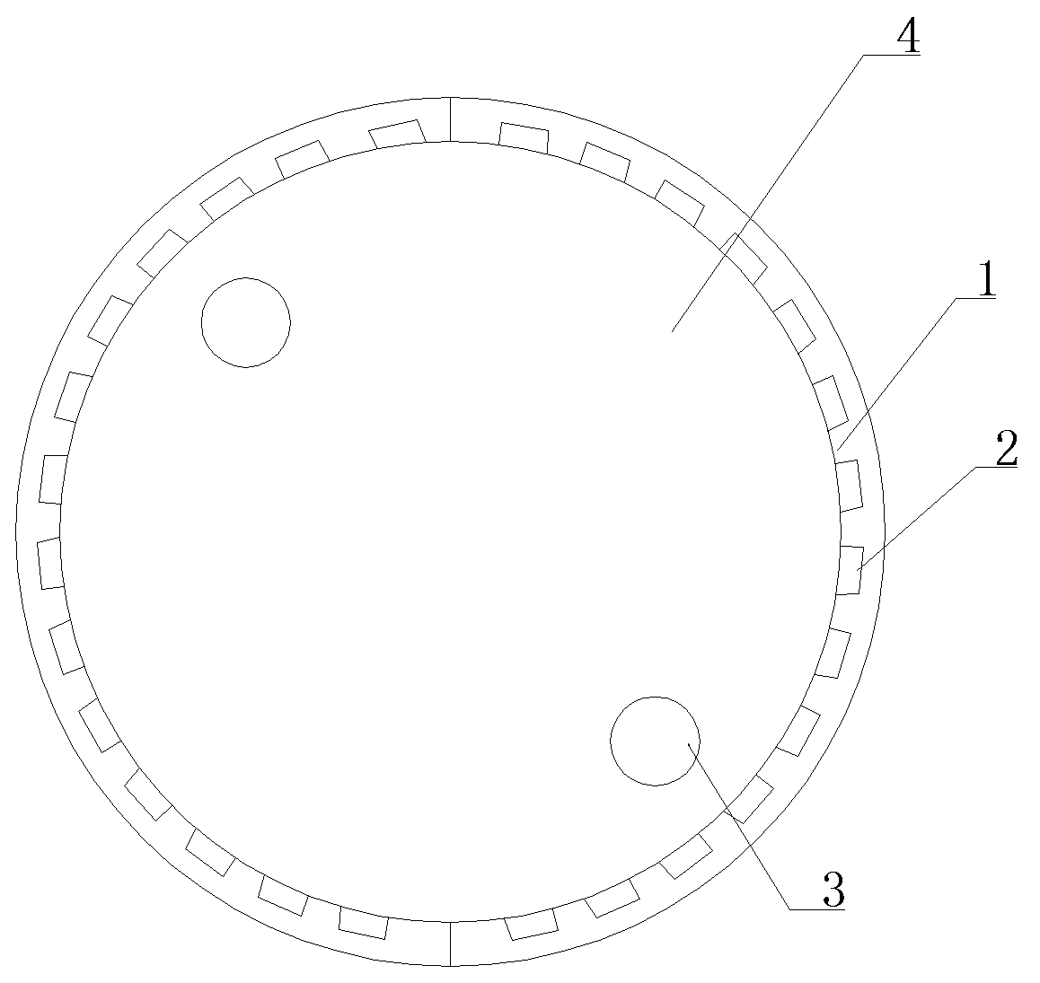 Distributed arc motor