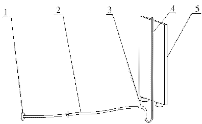 Pore water pressure gauge and use method thereof