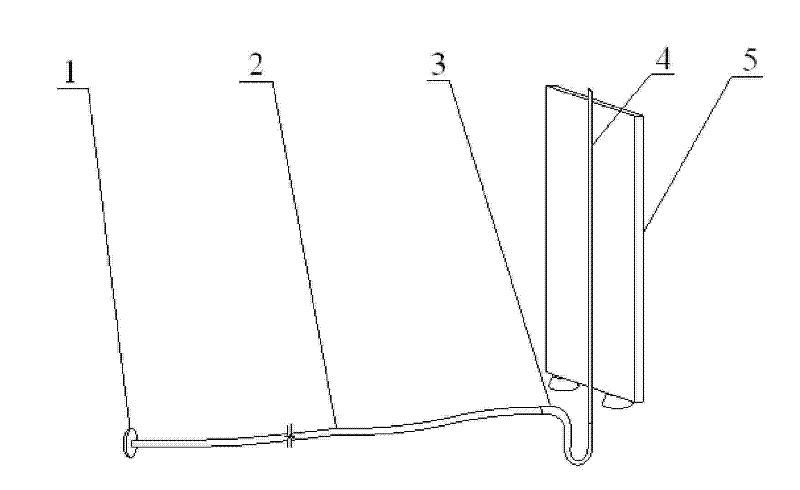 Pore water pressure gauge and use method thereof