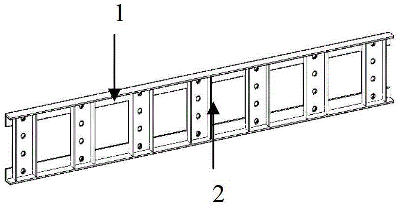 Multi-story high-rise assembled steel structure frame system