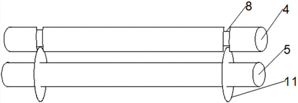 Woven cloth edge cutting device of textile machine