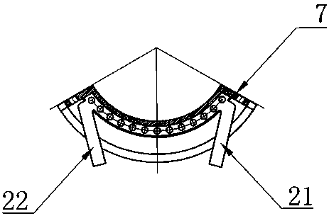 Process and equipment for a forged steel roll neck high chromium cast iron composite roll