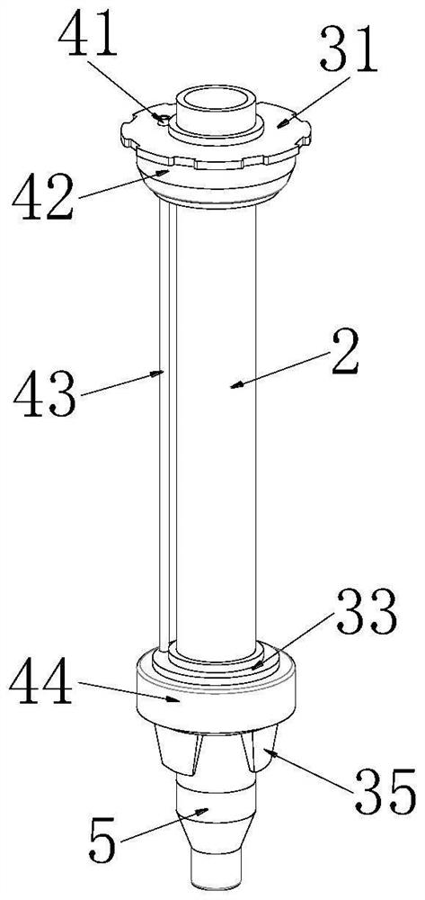 Gastrointestinal administration device for digestive department