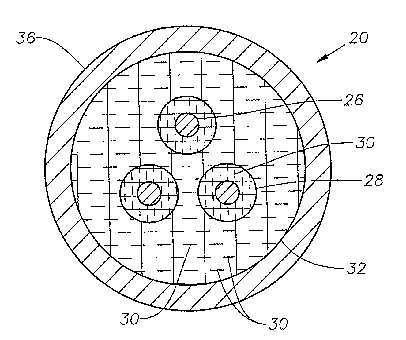 Downhole Cable With Thermally Conductive Polymer Composites