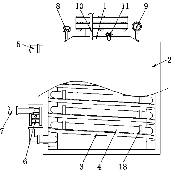 Reaction kettle protection device for processing modified starch