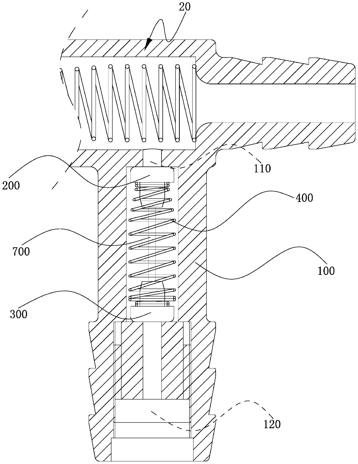 Electromagnetic valve for realizing pressure adjusting through mechanical force transmission