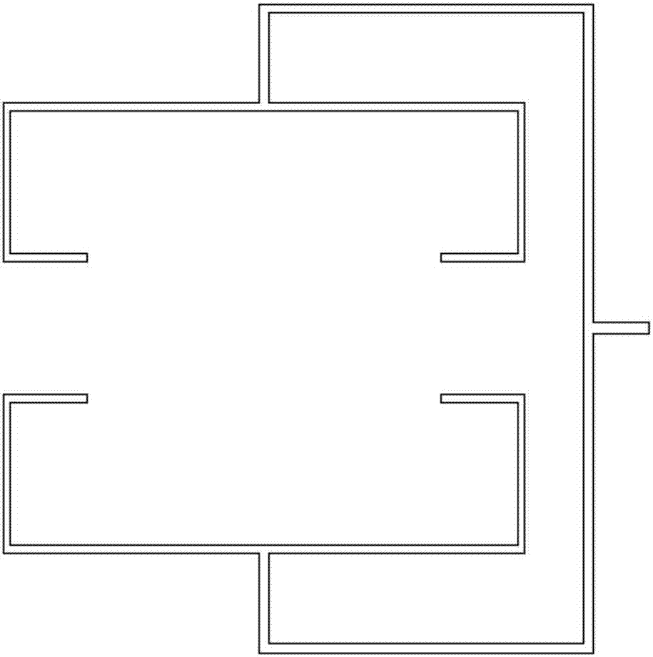 Micro-channel cold plate structure