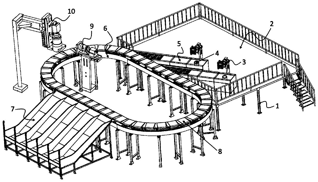 Sorting and tracing system based on Internet of Things for logistics and sorting method thereof