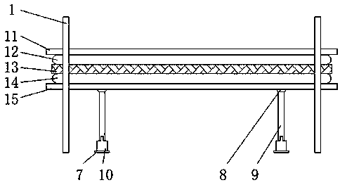 Device for testing mechanical load of photovoltaic modules