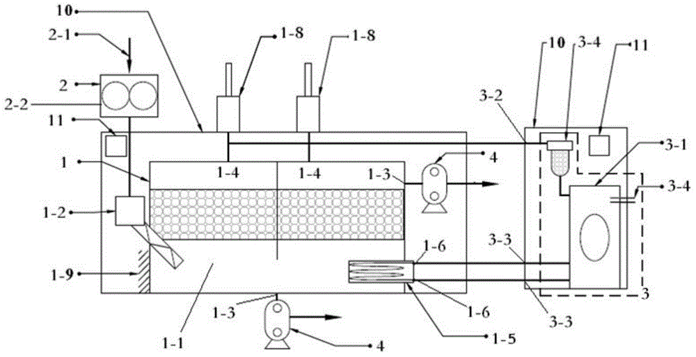 Modular bioreactor for organic waste disposal