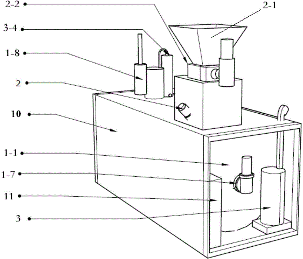 Modular bioreactor for organic waste disposal