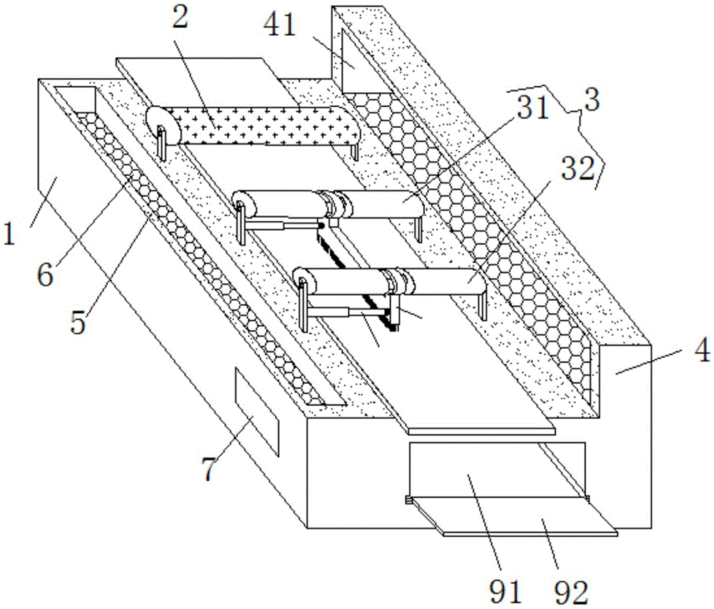 Cleaning device for spinning machine