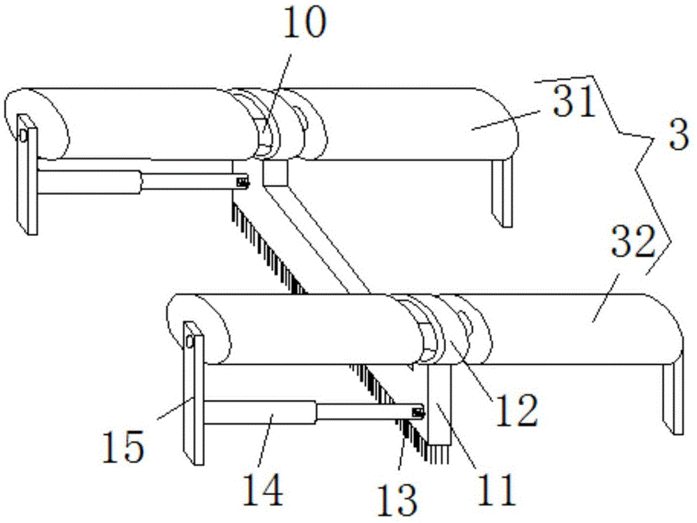 Cleaning device for spinning machine